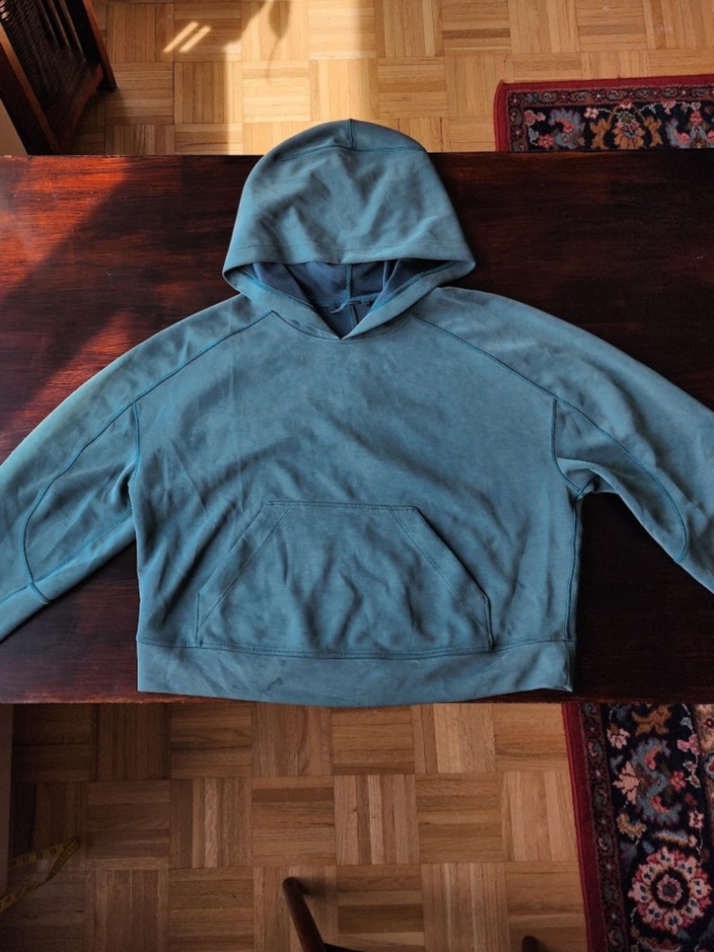Lululemon Womens Oversized Sweatshirt Mint Green Activewear Pullover Size 8 (?)